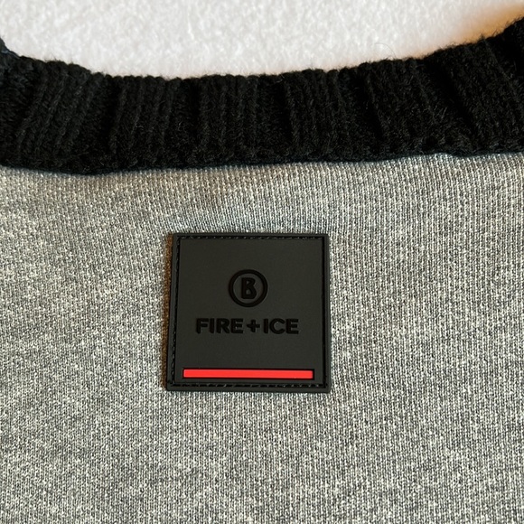 Bogner Fire + Ice Malte Mens Black & Grey Pullover Sweater XL NEW - Picture 7 of 11